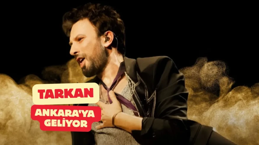 Tarkan'dan Ankara'da ücretsiz konser müjdesi