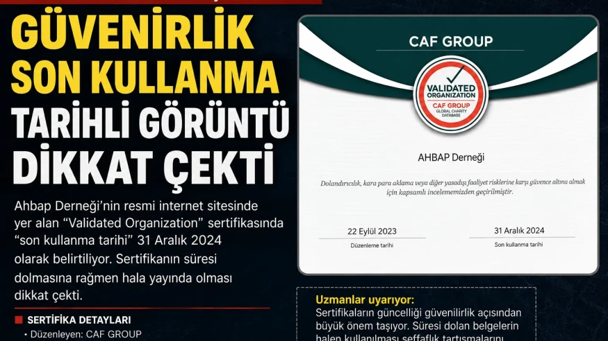 Ahbap'ın geçerlilik tarihi kafa karıştırıyor: İki farklı belge neden çelişiyor?
