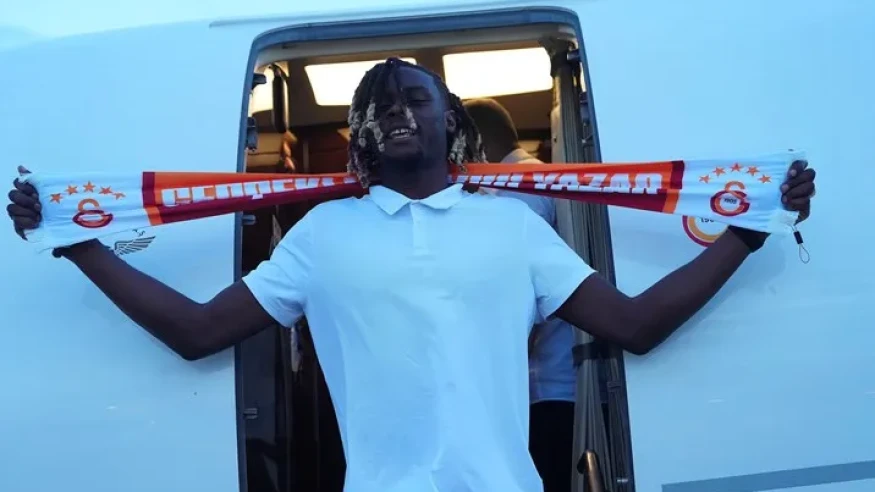 Galatasaray'ın yeni transferi Lesley Ugochukwu İstanbul'a ulaştı
