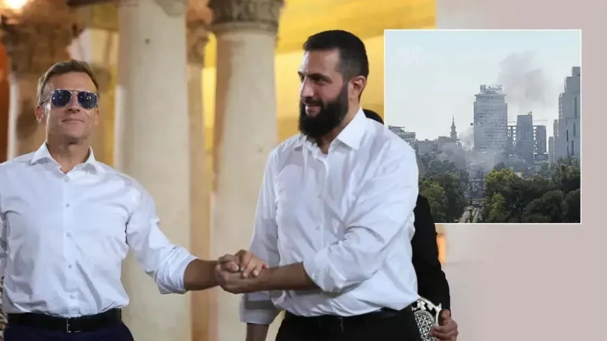 Macron'un otelinin yakınında patlama meydana geldi