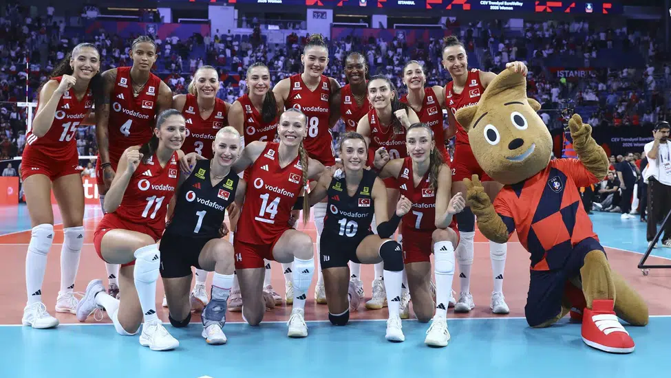 A Milli Kadın Voleybol Takımı, Macaristan’ı 3-0 mağlup etti