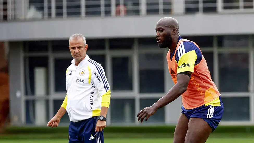 Romelu Lukaku Fenerbahçe ile ilk antrenmanına çıktı