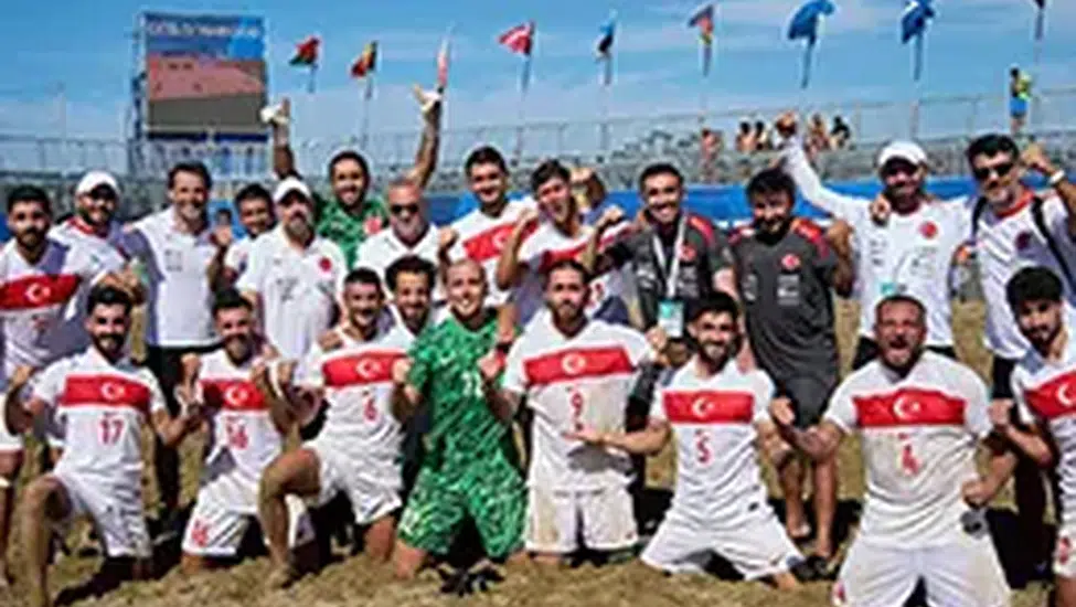 Plaj Futbolu Millî Takımımız, Estonya'yı Mağlup Ederek Avrupa A Ligi'nde Kaldı