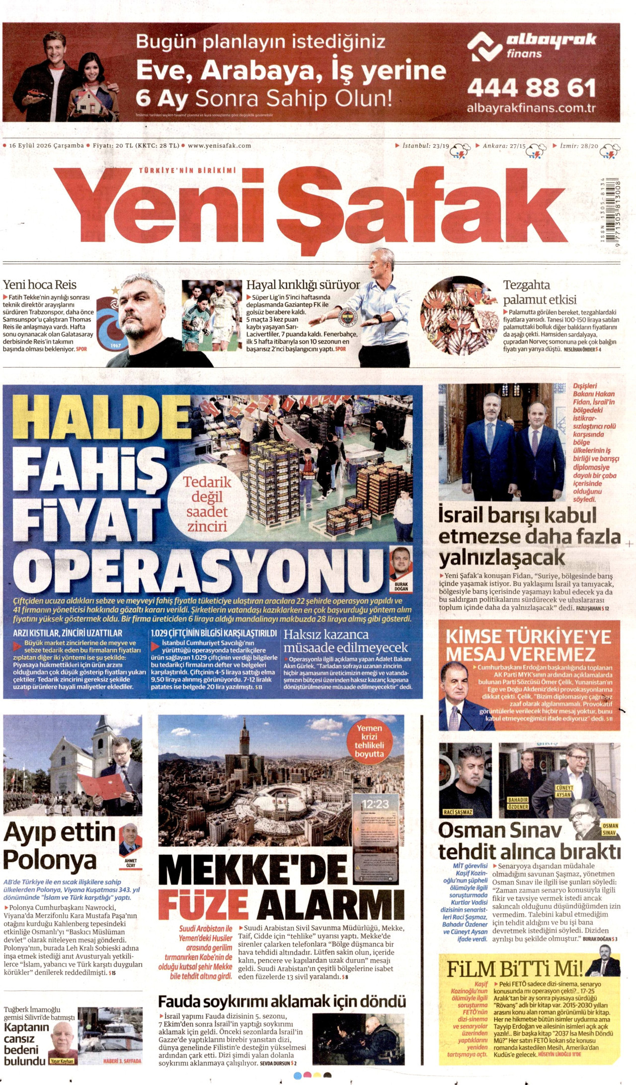 YENİ ŞAFAK